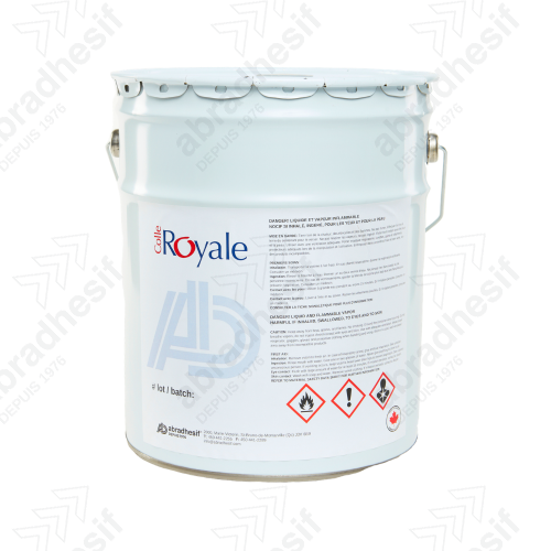 Colle contact claire à vaporiser – ROYALE C151-C | Colle contact à base de solvant | Abradhesif