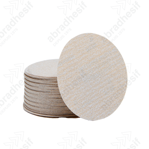 Disque abrasif - 5’’ Velcro – Norton A275 | Disque abrasif de toile pour sablage du bois et du métal | Abradhesif